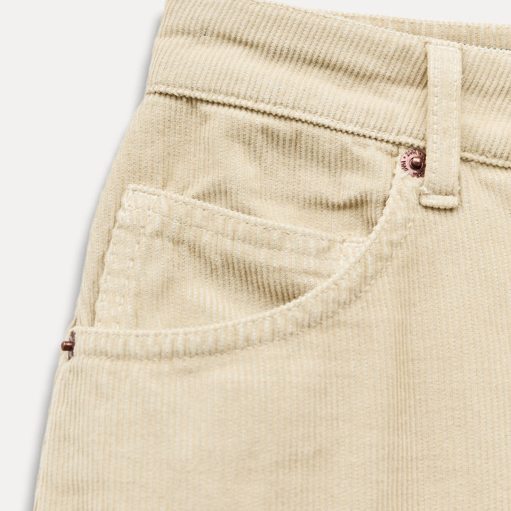 Moudda ZARA - Pantalon relaxed oversized velours côtelé taille mi-haute longueur complète - Tunisie 4