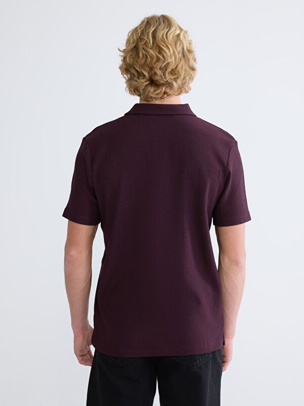 Moudda LC Waikiki - T-shirt col polo manches courtes en jersey - Tunisie 5