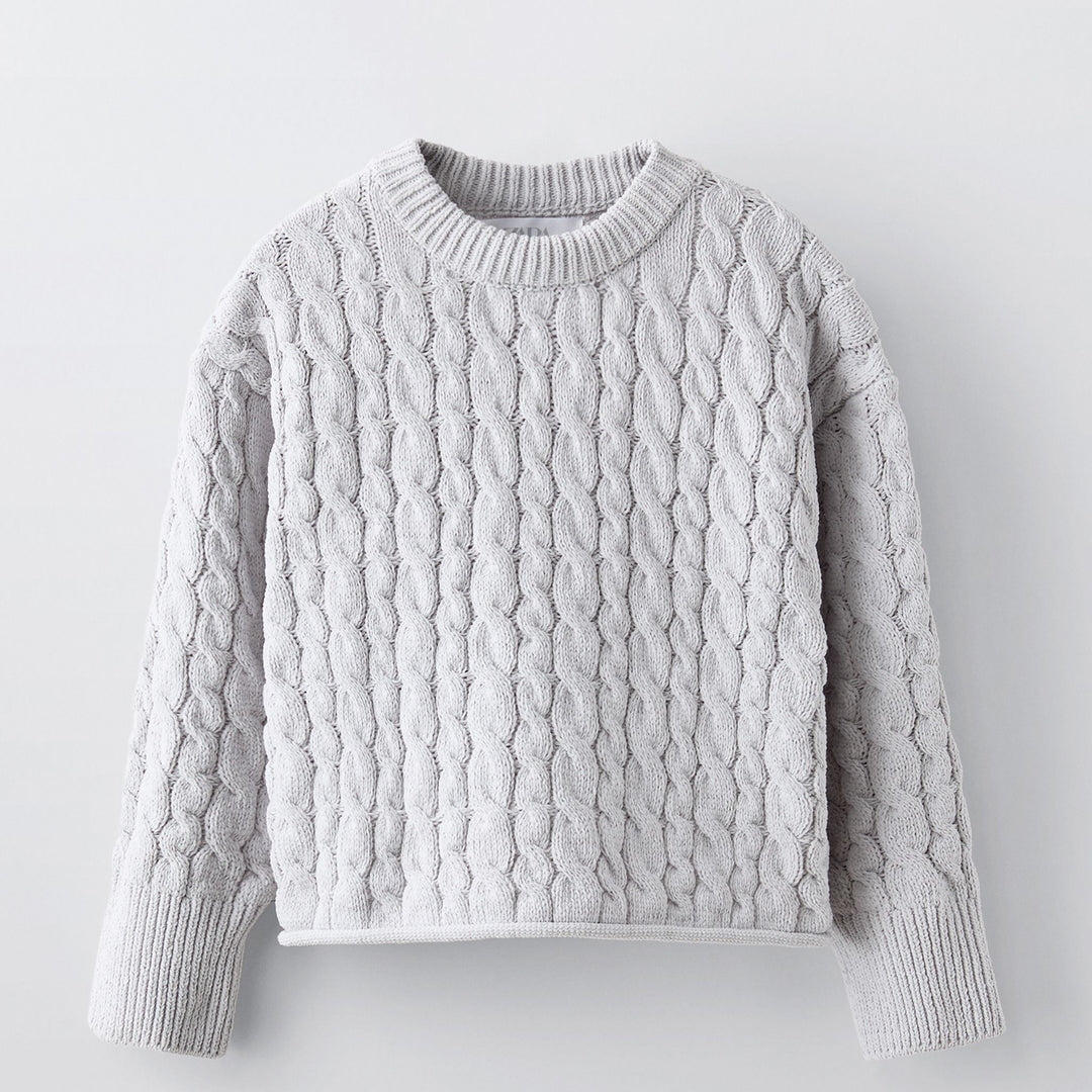 Moudda ZARA - Pull torsades chenille - Tunisie 1