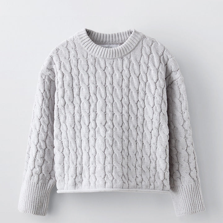 Moudda ZARA - Pull torsades chenille - Tunisie 1