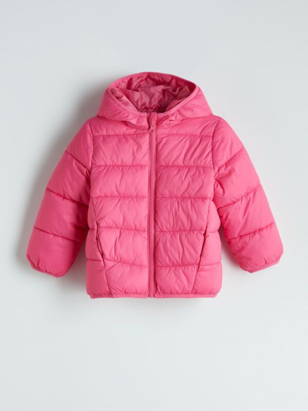 Moudda LC Waikiki - Manteau synthétique léger Fille Rose moyen - Tunisie 1