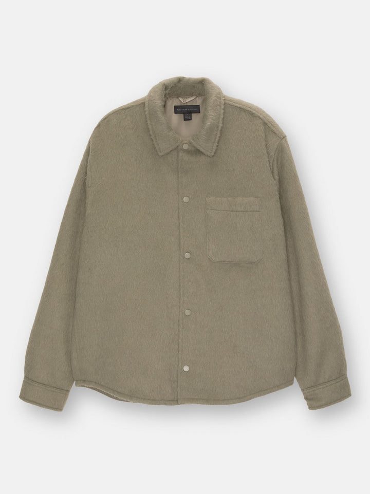 Moudda PULL & BEAR - Surchemise Manches Longues Poil Menthe - Tunisie 1