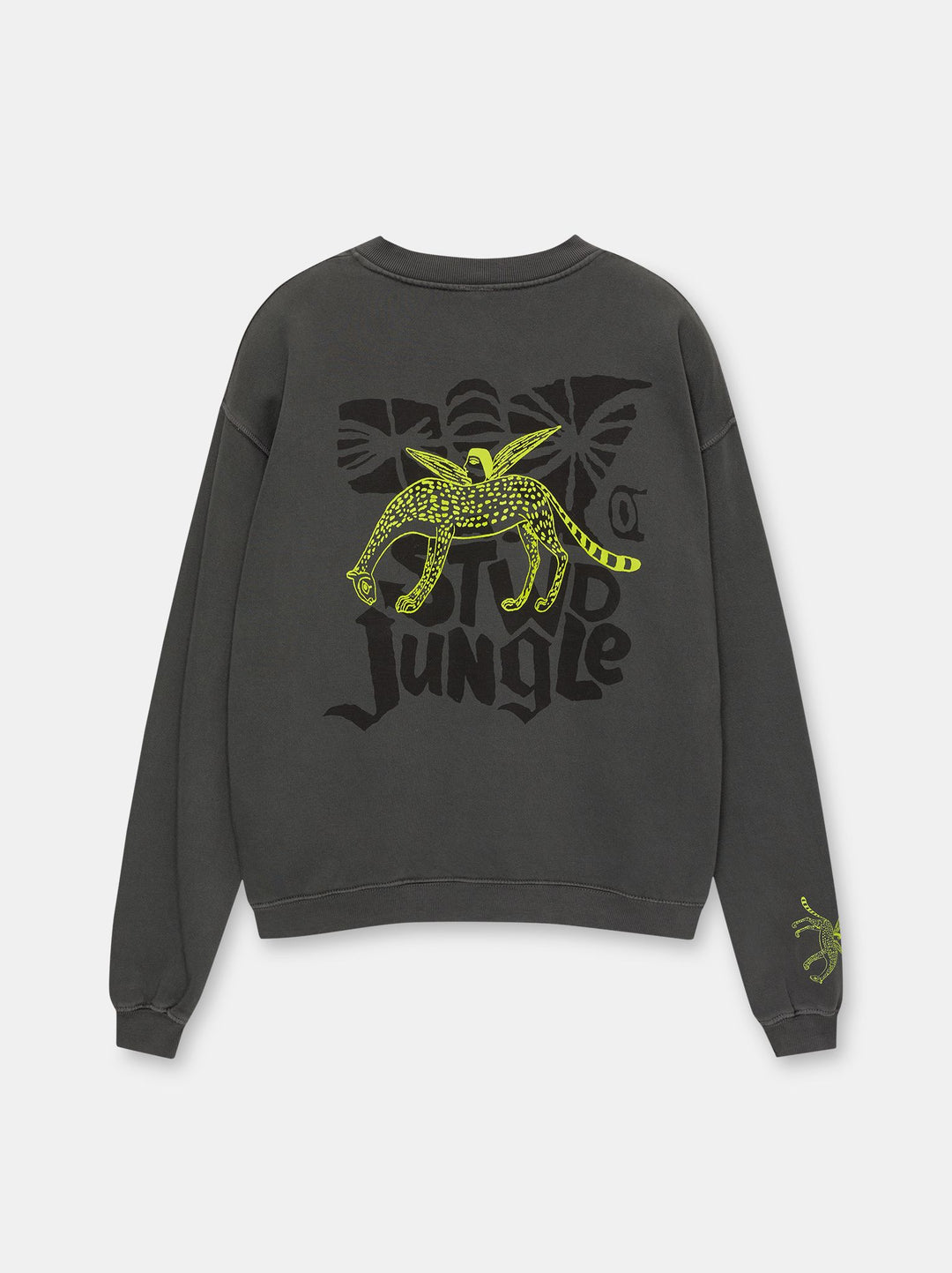 Moudda PULL & BEAR - Sweat à Capuche Lavé Imprimé Jungle - Tunisie 1