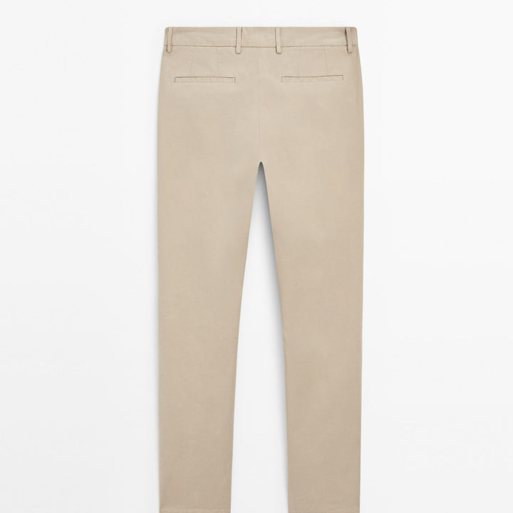 Moudda Massimo Dutti - Pantalon sergé cassé coupe slim - Tunisie 5