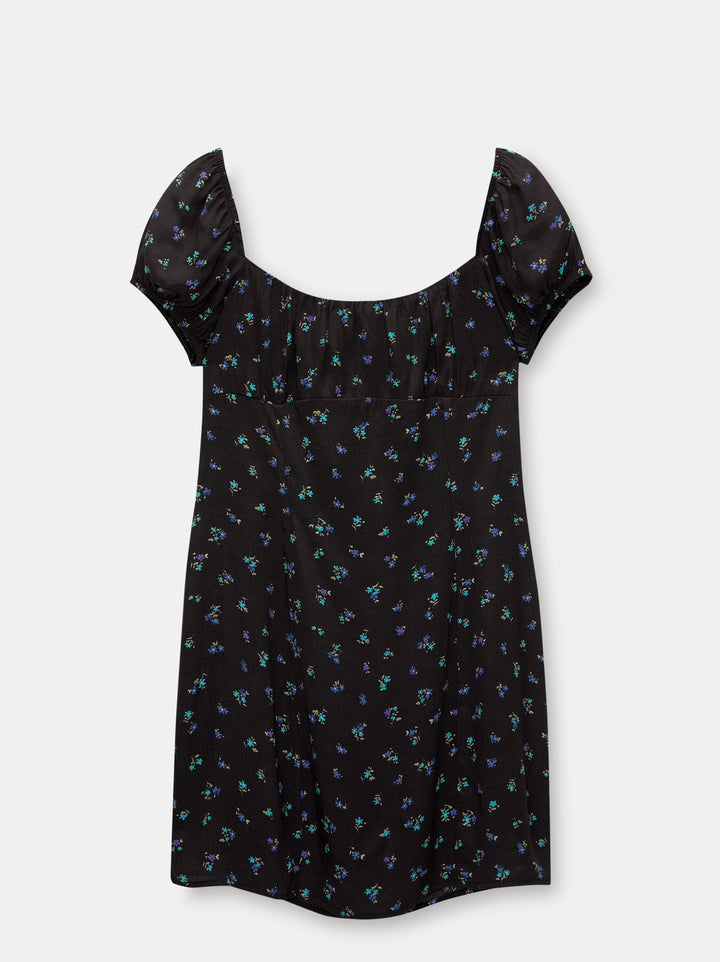 Moudda PULL & BEAR - Robe Mini Fronces Manches - Tunisie 3