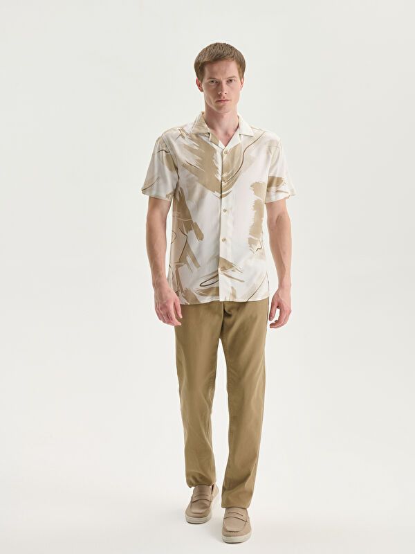 Moudda LC Waikiki - Chemise imprimée manches courtes en tissu tissé pour Homme - Tunisie 2