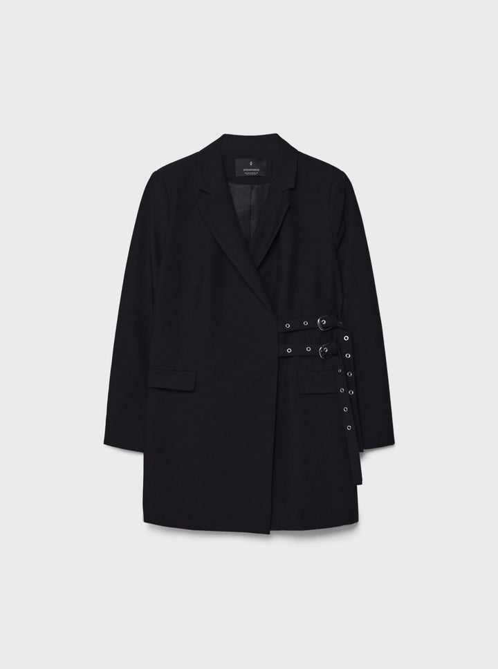 Moudda STRADIVARIUS - Blazer Robe avec Boucles - Tunisie 3