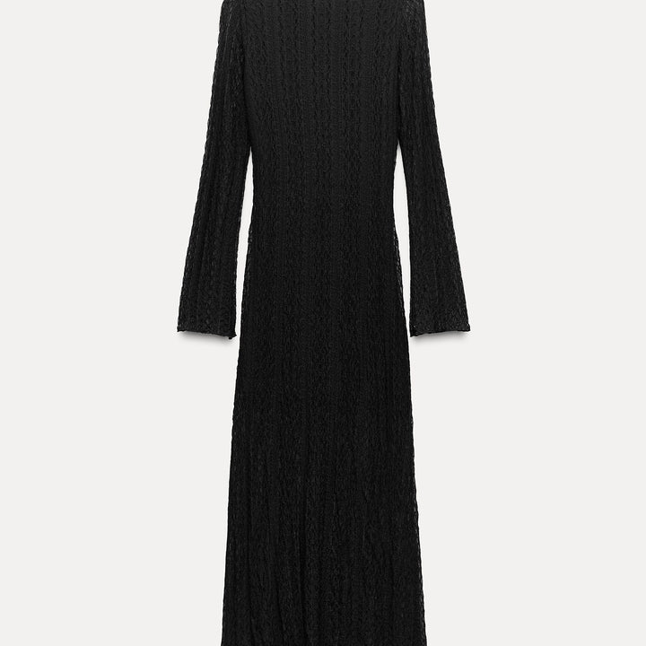 Moudda ZARA - Robe midi dentelle décolleté dos - Tunisie 2
