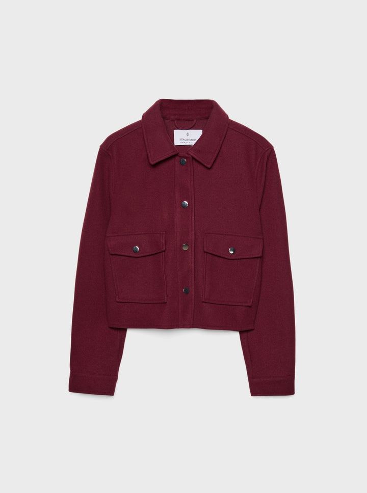 Moudda STRADIVARIUS - Veste Courte avec Snaps Soft - Tunisie 2