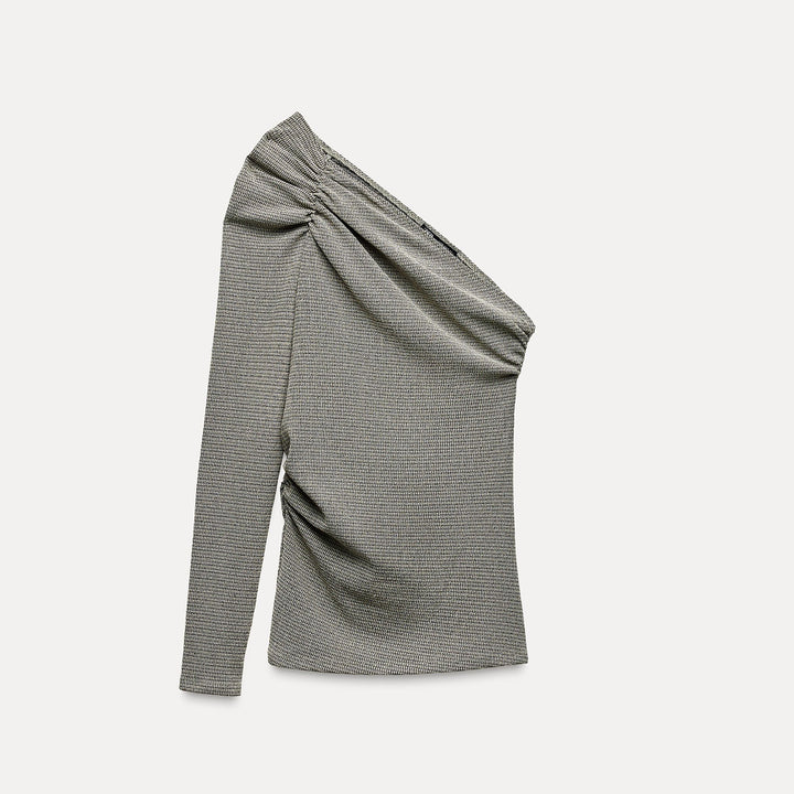 Moudda ZARA - Top Asymétrique Texturé - Tunisie 2