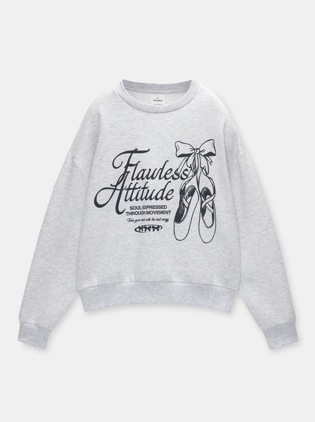 Moudda PULL & BEAR - Sweat Graphique Ballerines et Nœuds - Tunisie 1