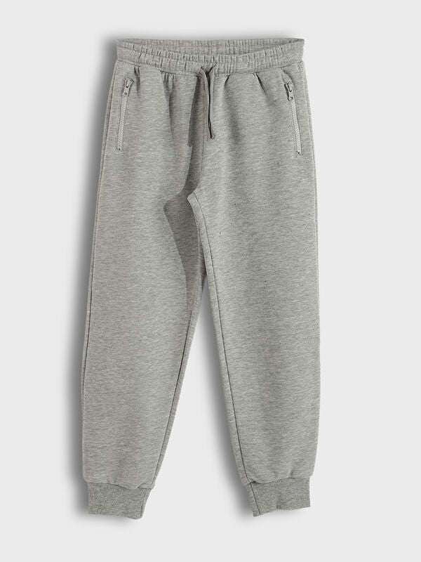 Moudda LC Waikiki - Pantalon en jersey Garçon Mélange gris clair - Tunisie 1