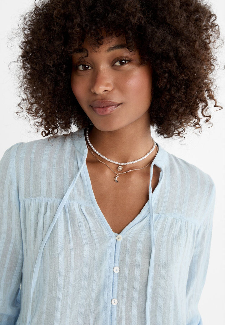Moudda STRADIVARIUS - Blouse Boho à Étages - Tunisie 4