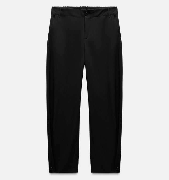 Moudda ZARA - Pantalon tonneau bouton ourlet - Tunisie 1