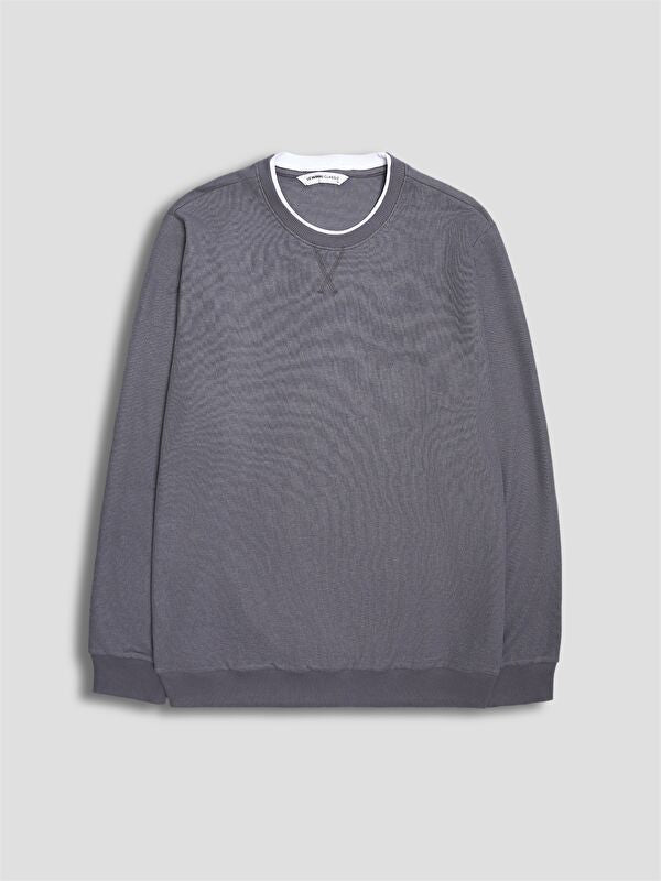 Moudda LC Waikiki - Sweatshirt basique en jersey - Tunisie 4