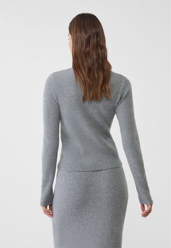 Moudda STRADIVARIUS - Pull en Maille Col Cygne Rib - Tunisie 5
