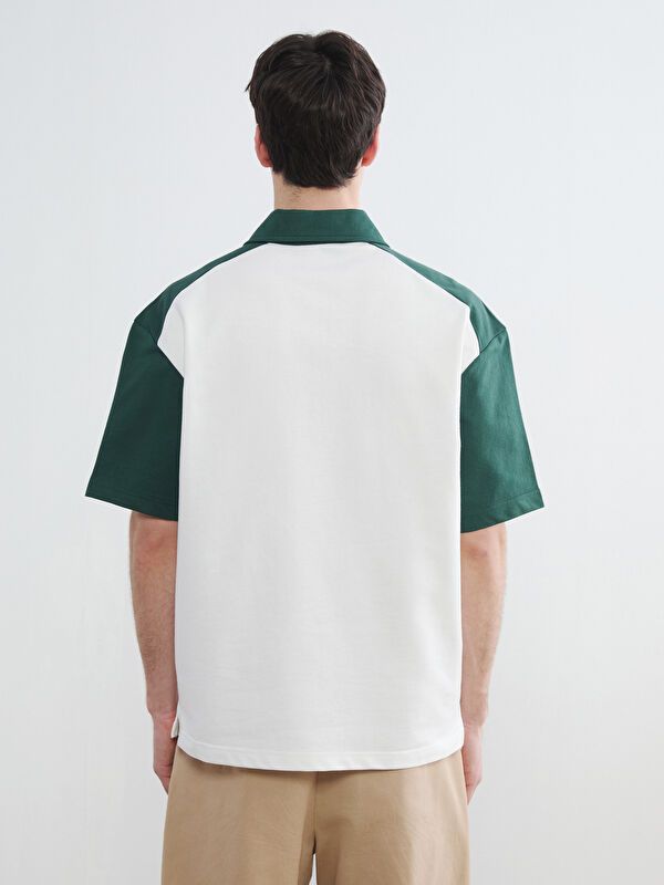 Moudda LC Waikiki - T-shirt col polo manches courtes en jersey - Tunisie 4