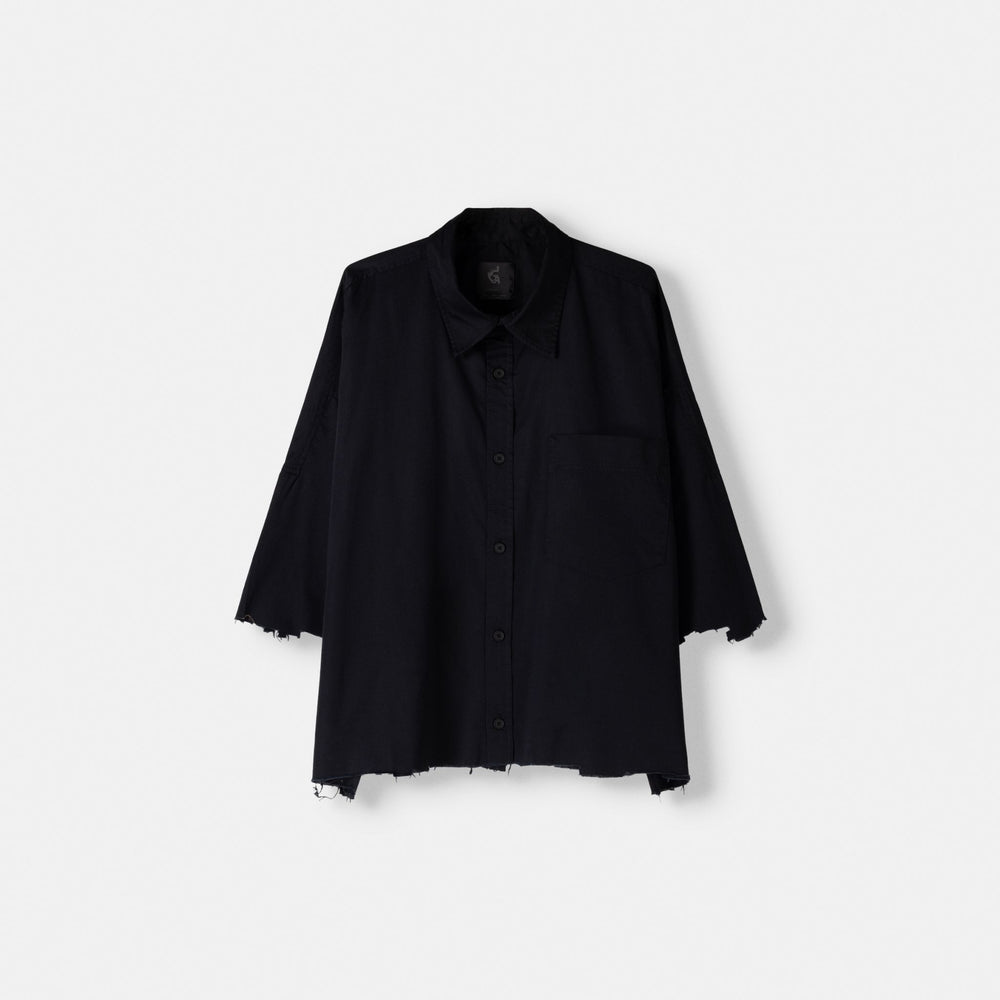 Moudda BERSHKA - Chemise boxy découpée laser - Tunisie 2