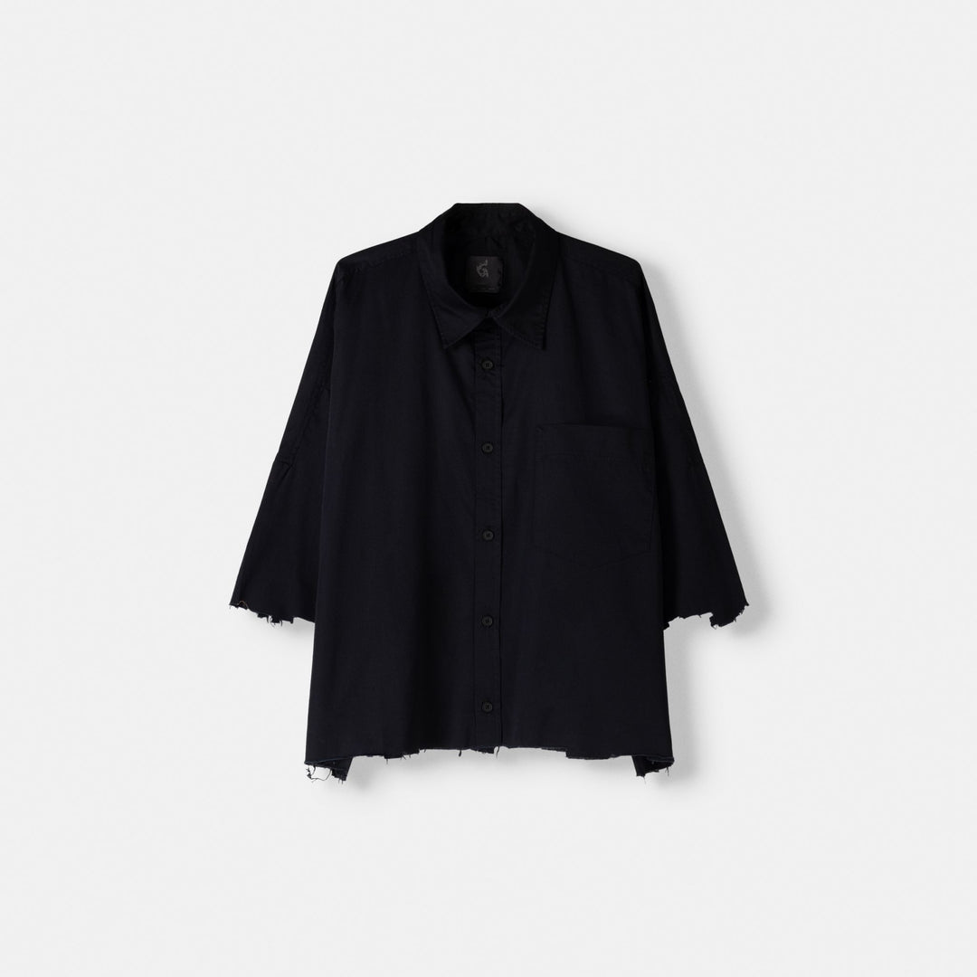 Moudda BERSHKA - Chemise boxy découpée laser - Tunisie 2