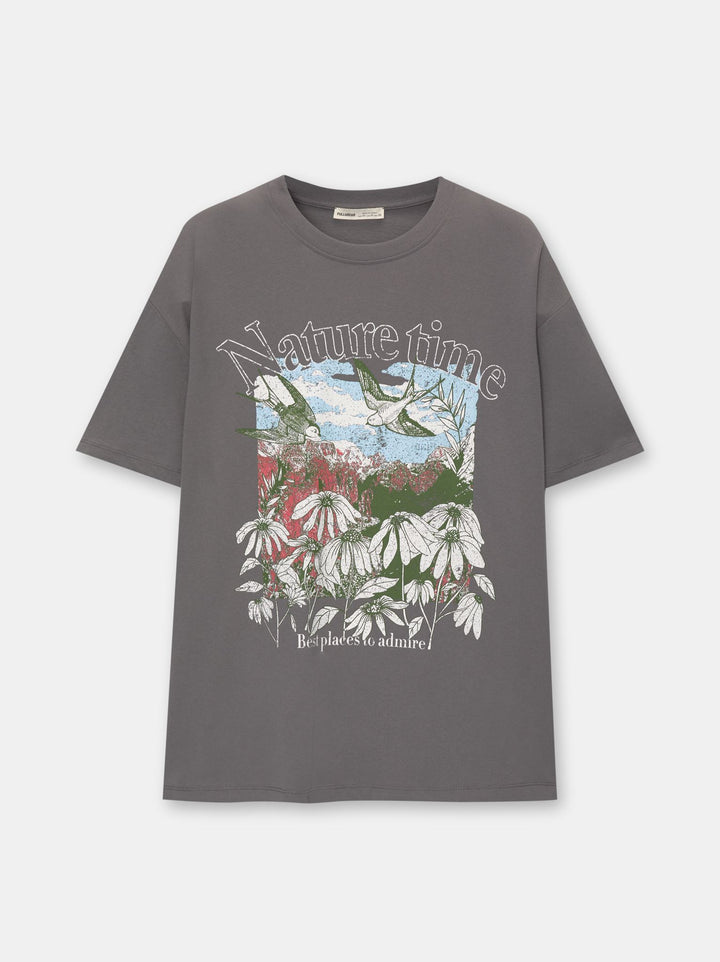 Moudda PULL & BEAR - Body Graphique Ésotériques Montagnes - Tunisie 2