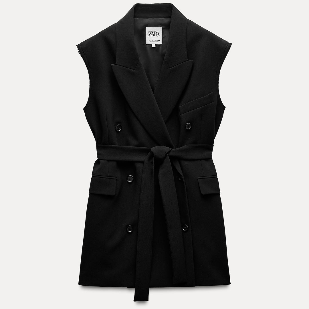 Moudda ZARA - Combinaison - gilet robe ceinturé - Wardrobe - Tunisie 2