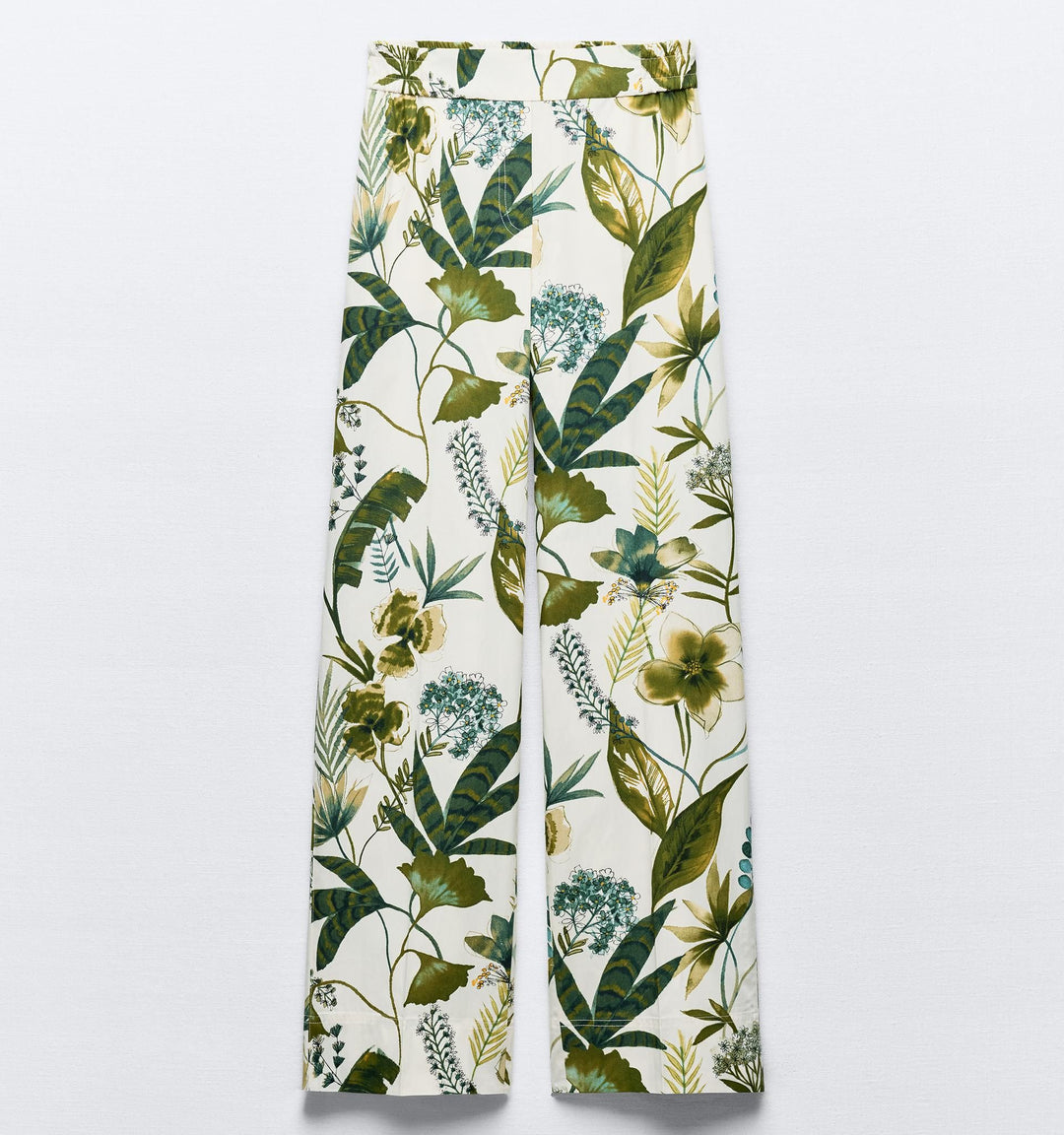 Moudda ZARA - Pantalon imprimé motif tropical - Tunisie 3