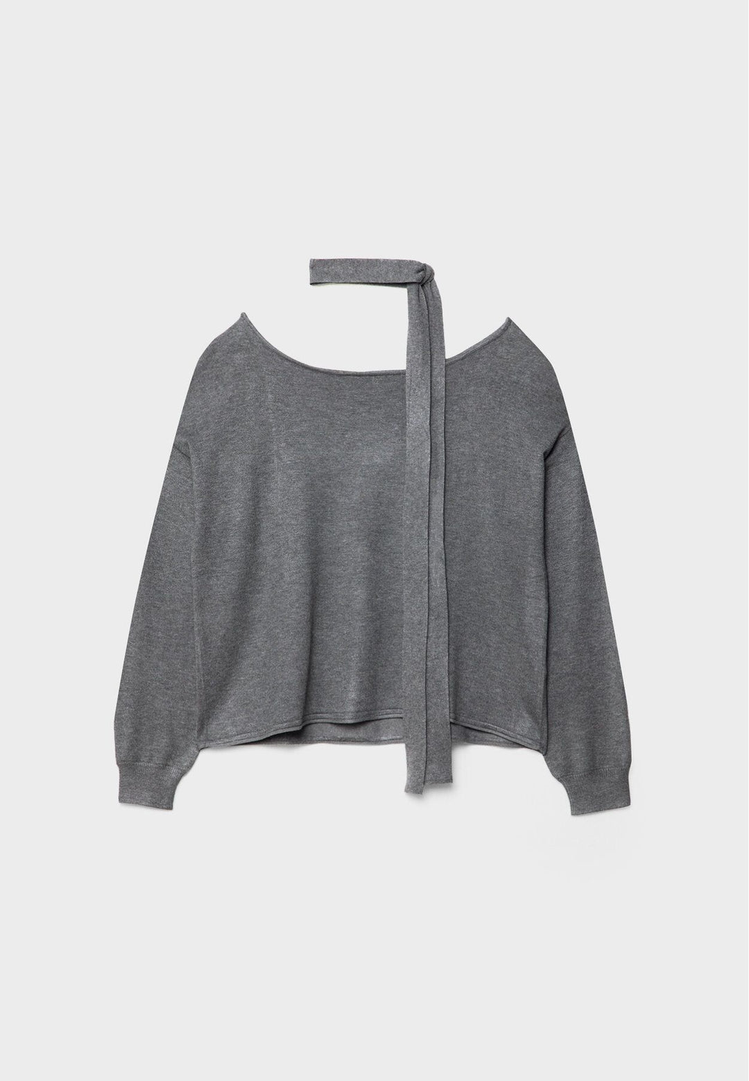 Moudda STRADIVARIUS - Pull en Maille Encolure Bateau avec Foulard - Tunisie 2