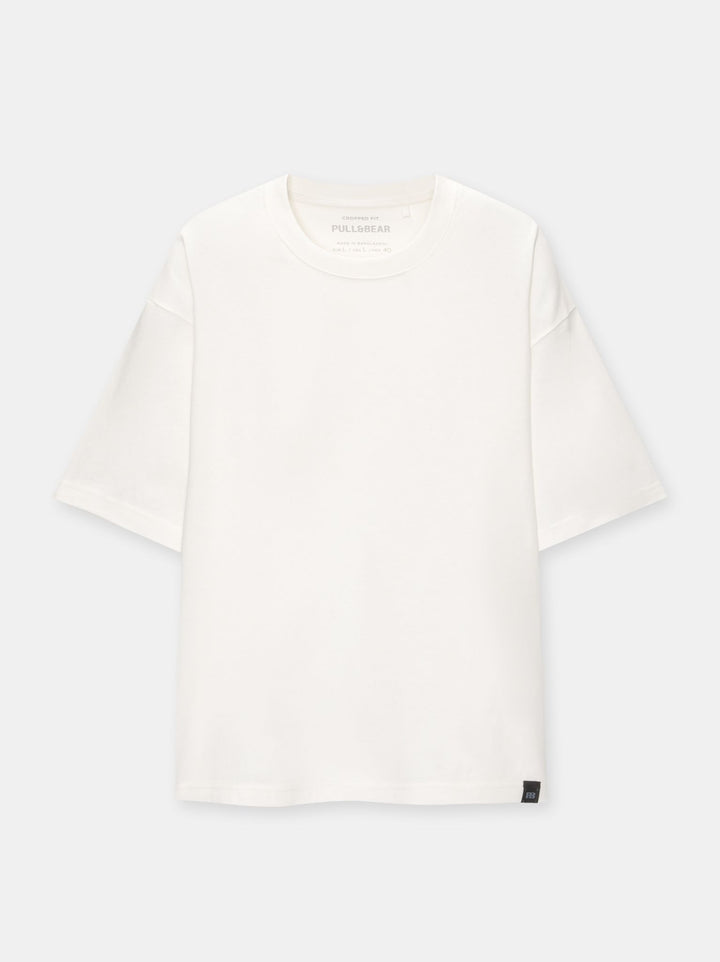 Moudda PULL & BEAR - T-Shirt Demi-Manches Crop - Tunisie 3
