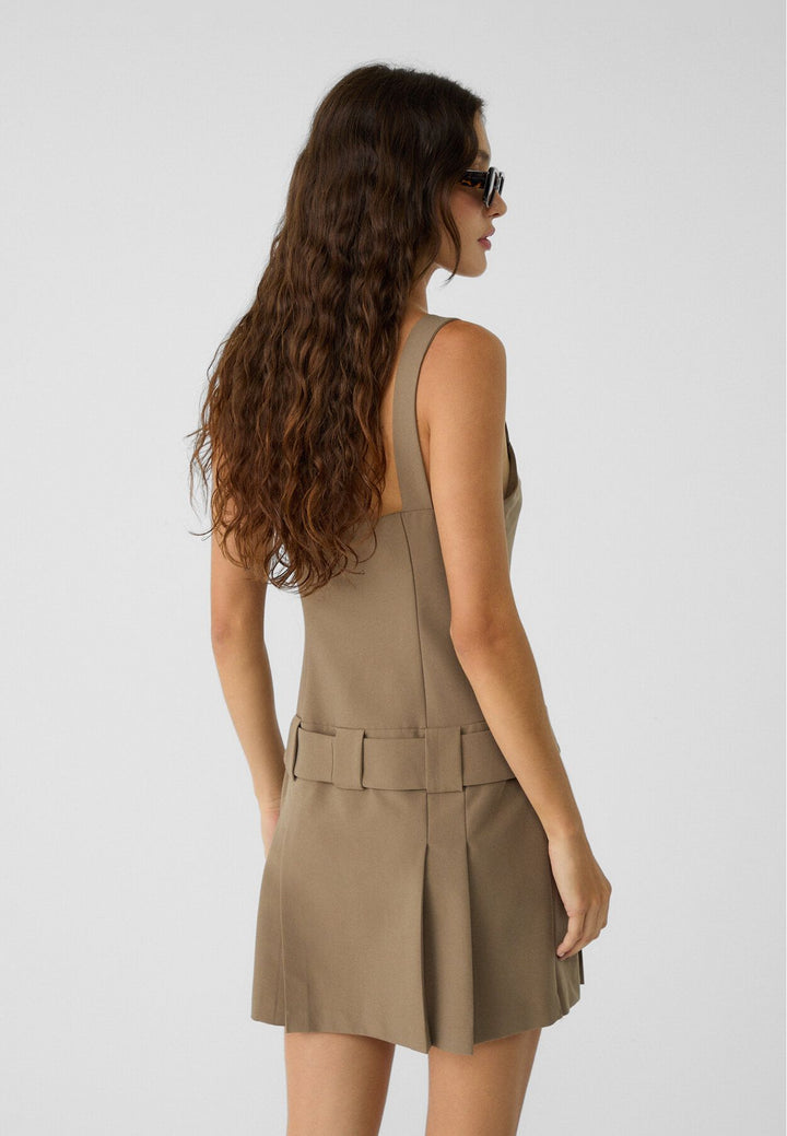 Moudda STRADIVARIUS - Robe Courte à Bretelles à Plis - Tunisie 5