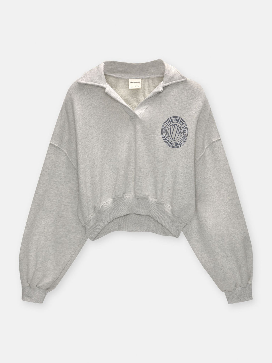 Moudda PULL & BEAR - Sweat Graphique Col Polo - Tunisie 2