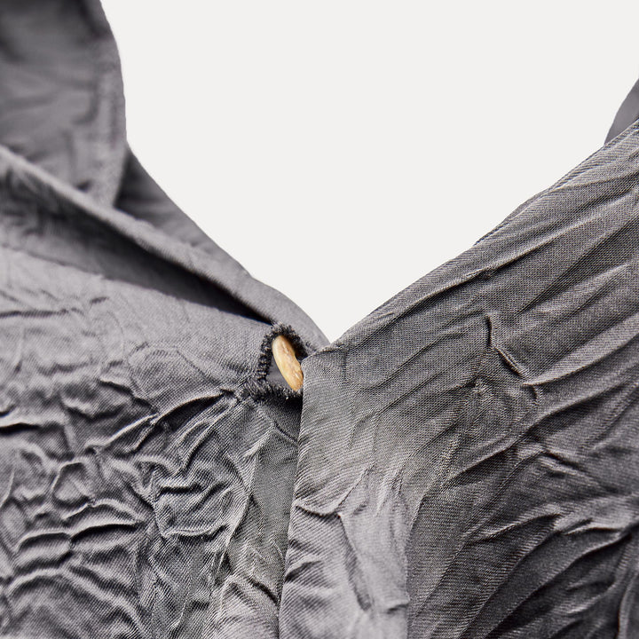 Moudda ZARA - Robe Midi Décolleté Drapé Épaules Tombantes - Tunisie 5