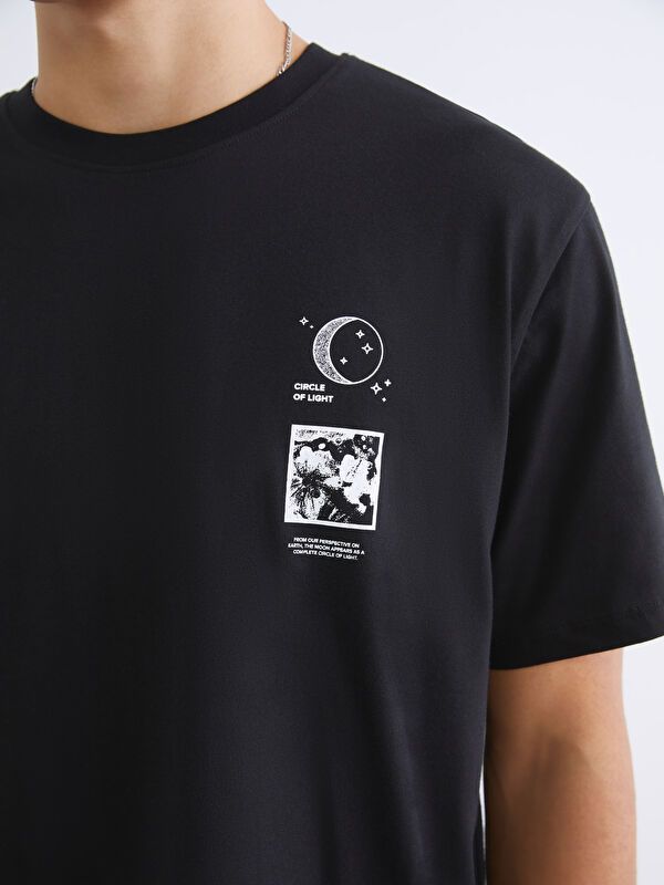 Moudda LC Waikiki - T-shirt imprimé manches courtes en jersey - Tunisie 3