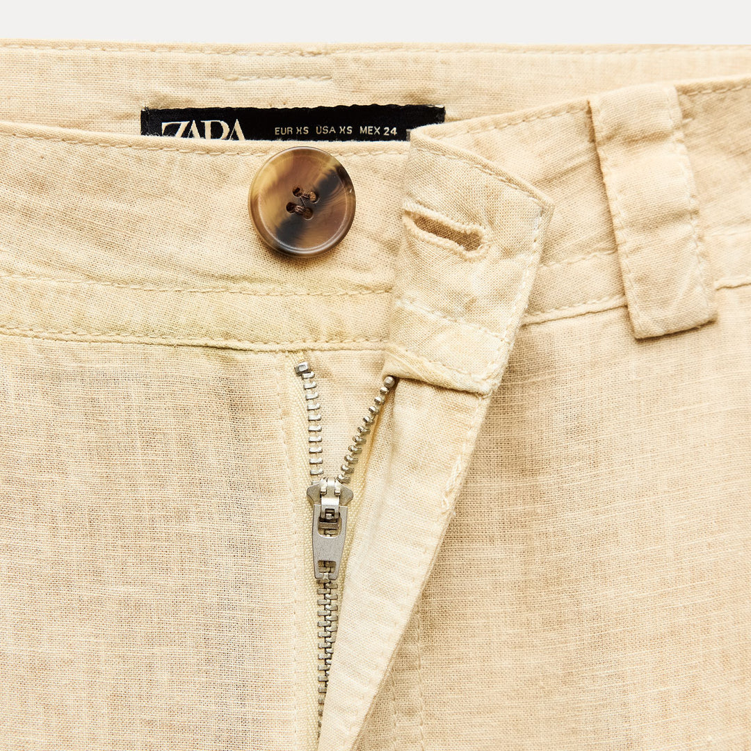 Moudda ZARA - Set pantalon en lin teint froid - Tunisie 4
