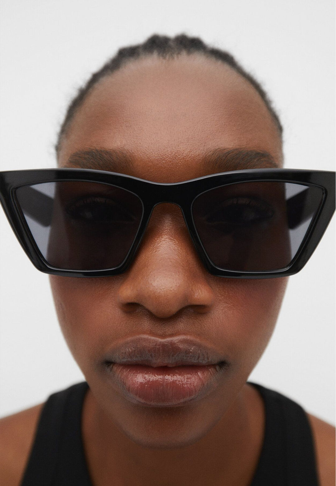 Moudda STRADIVARIUS - Lunettes Cat Eye Carrées en Acétate - Tunisie 3