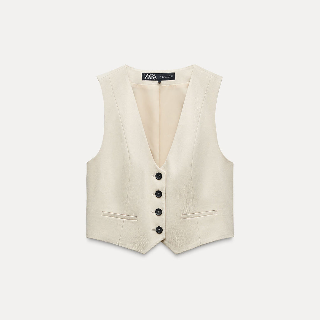 Moudda ZARA - Gilet tailleur court (Ensemble) - Tunisie 1
