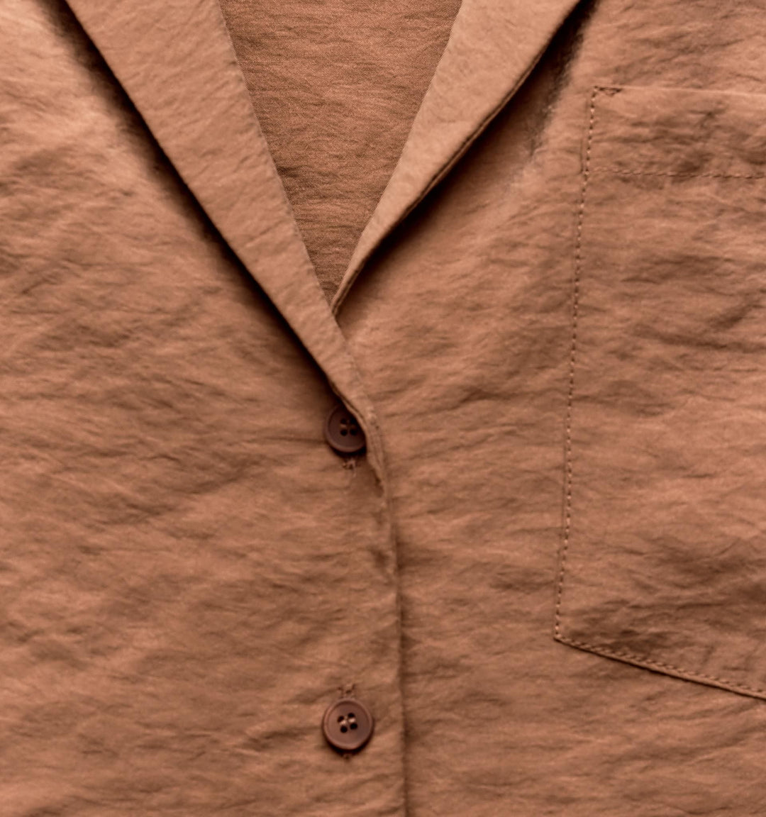 Moudda ZARA - Chemise fluide manches courtes col chemise poche - Tunisie 4