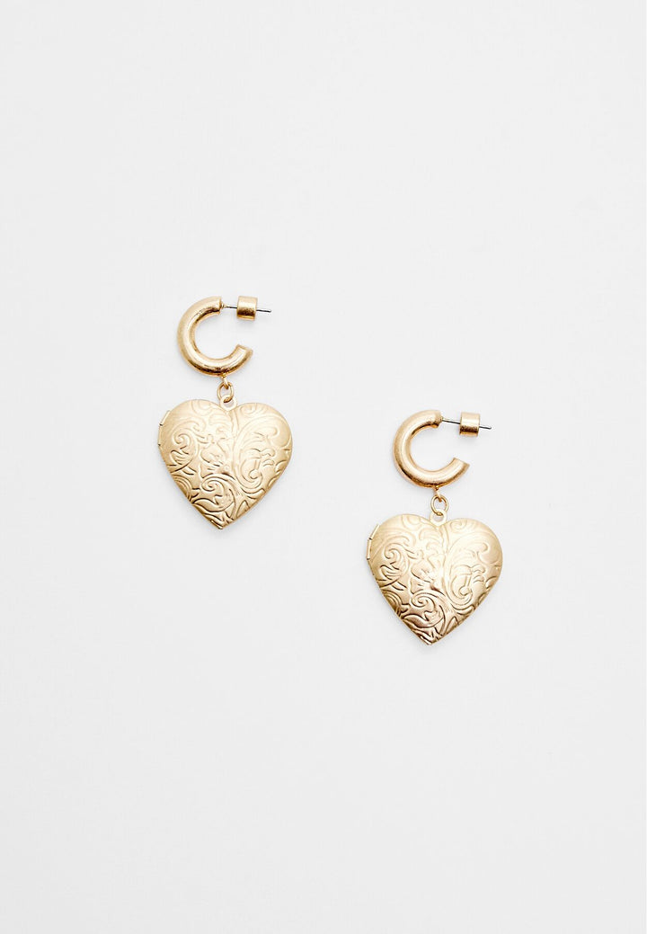 Moudda STRADIVARIUS - Boucle d'Oreille Cœur Ouvert - Tunisie 4