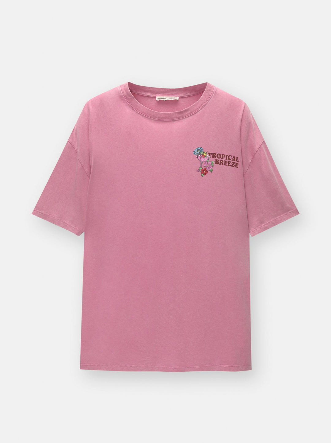 Moudda PULL & BEAR - Body Graphique Tropical Cocktail - Tunisie 1
