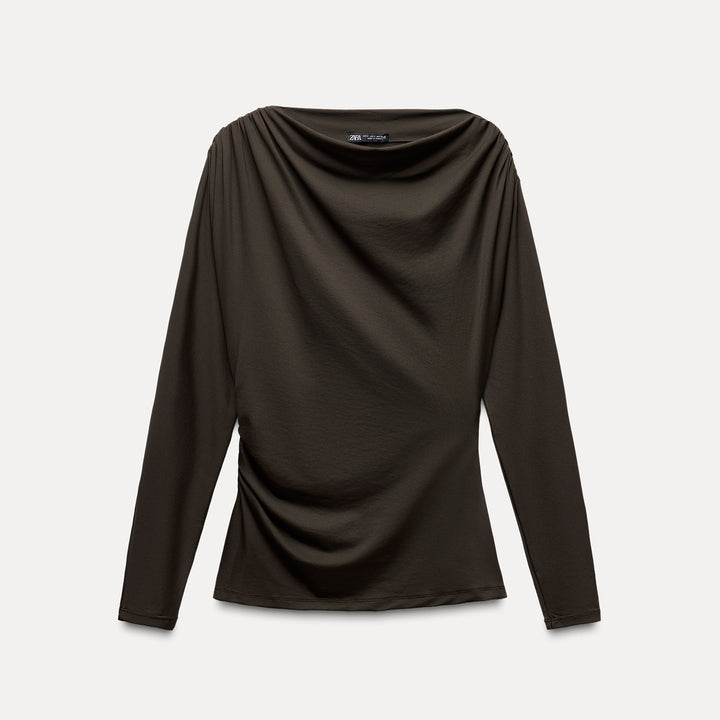 Moudda ZARA - Top Polyamide Drapé - Tunisie 2