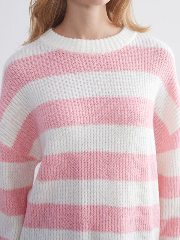 Moudda LC Waikiki - Pull en tricot Femme Rose - Tunisie 3