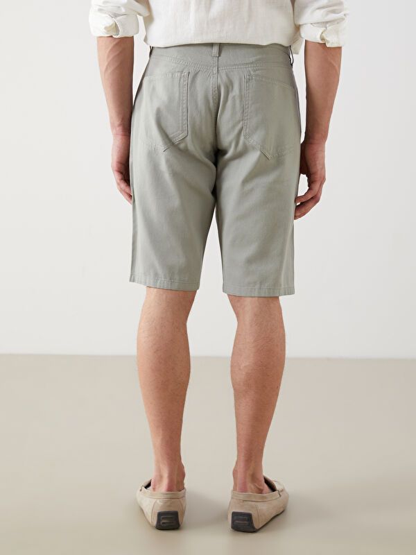 Moudda LC Waikiki - Short classique en tissu tissé pour Homme - Tunisie 4
