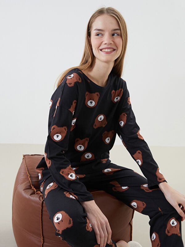 Moudda LC Waikiki - Pyjama à manches longues pour Femmes - Tunisie 1