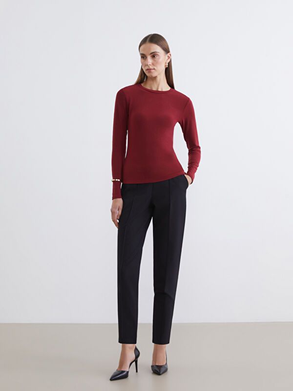 Moudda LC Waikiki - Pantalon mi-saison en tissu pour Femme - Tunisie 1