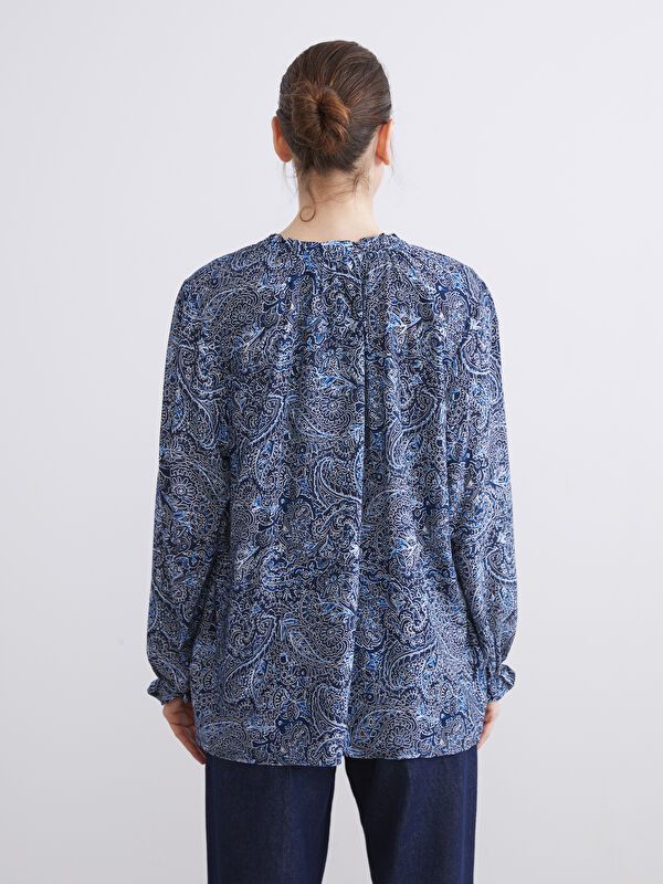 Moudda LC Waikiki - Chemisier (blouse) imprimé manches longues en tissu pour Femme - Tunisie 4