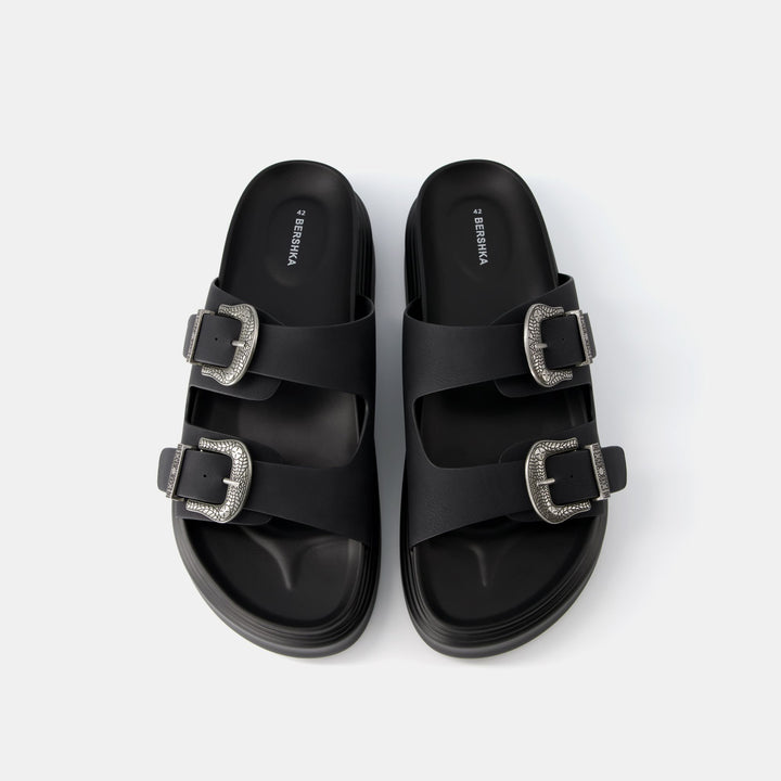 Moudda BERSHKA - Sandales chunky à boucles - Tunisie 1