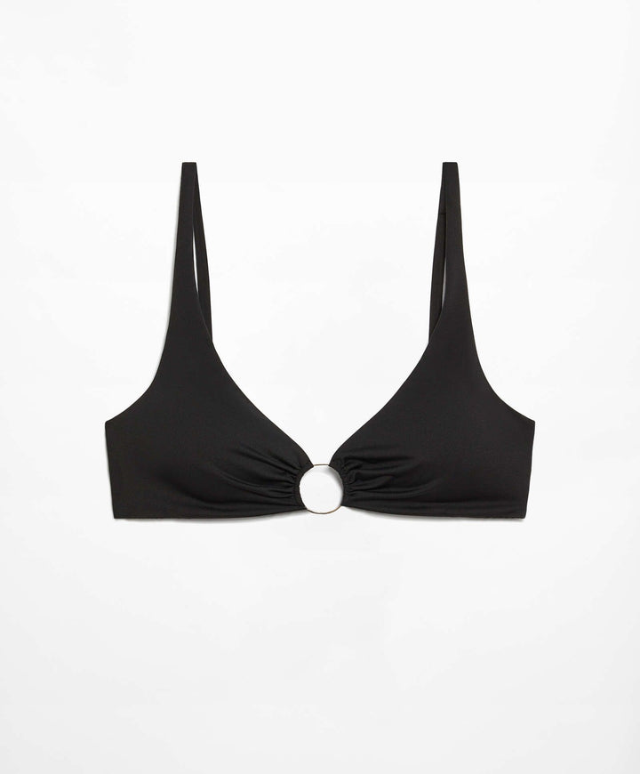 Moudda Oysho - Culotte Halter Mousse Extra Sans Armatures Halter avec Détail Armatures - Tunisie 5