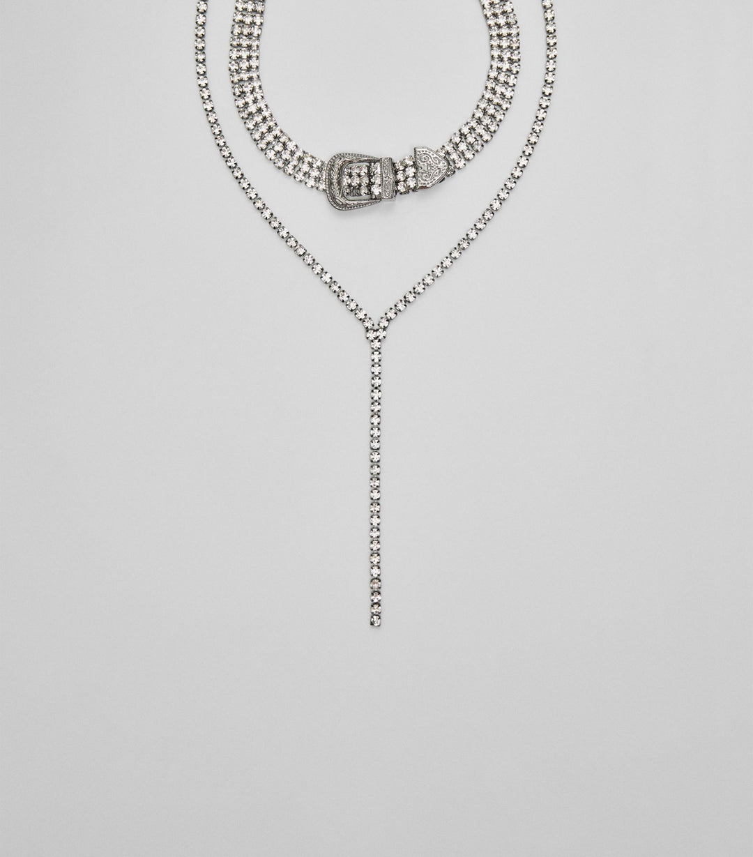 Moudda STRADIVARIUS - Lot de 2 Colliers avec Boucle Strass - Tunisie 1
