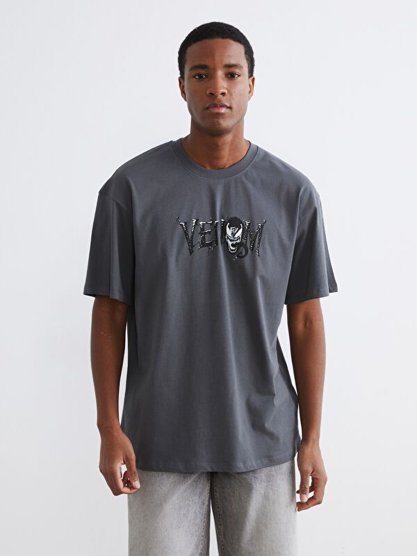 Moudda LC Waikiki - T-shirt imprimé manches courtes en jersey - Tunisie 1