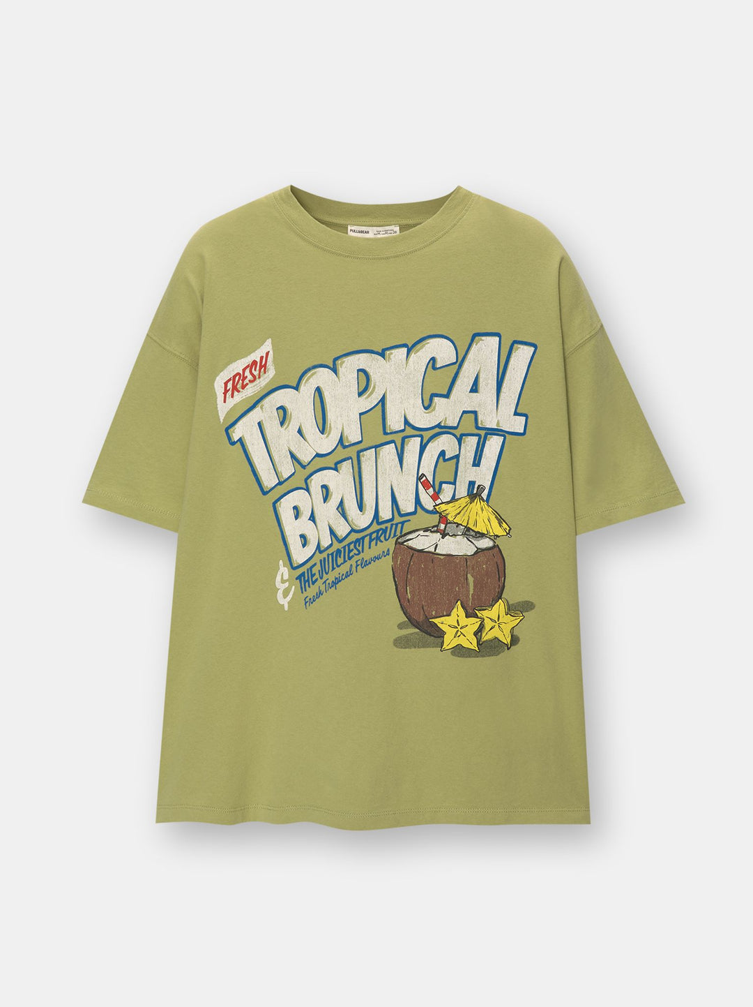 Moudda PULL & BEAR - Body Graphique Coconut Water - Tunisie 2