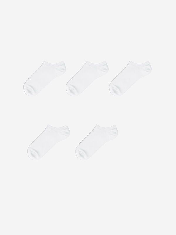 Moudda LC Waikiki - Chaussettes sneakers Femme Blanc optique - Tunisie 1